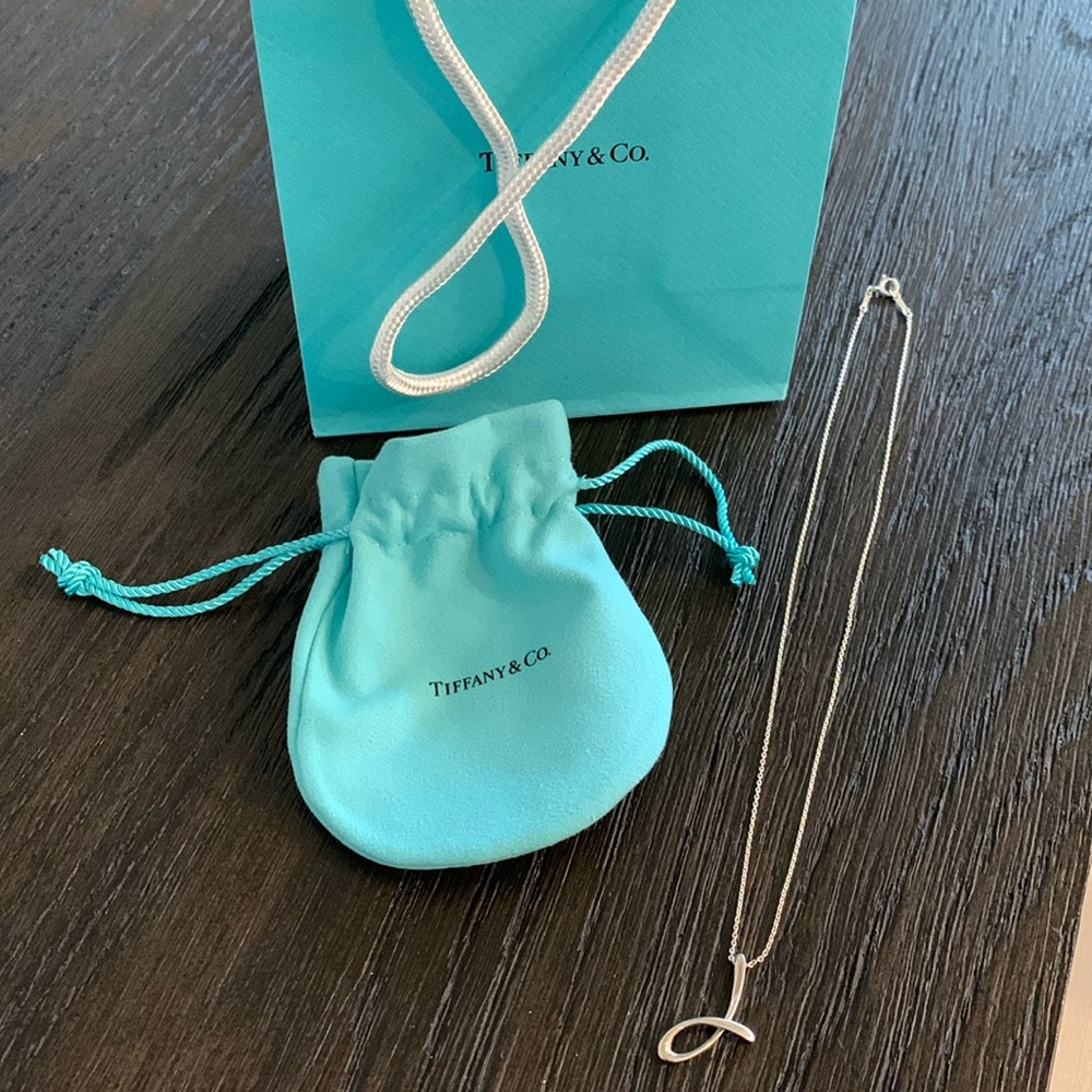 Tiffany & Co. Elsa Peretti J Pendant Necklace